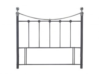 CAM-Metal-Headboard-Black