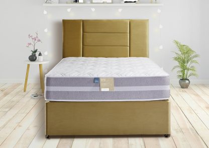 Deluxe Pennine Ultra Edge Natural Divan Set