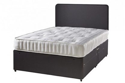 Deluxe Turner 1000 Pocket Divan Set side angle