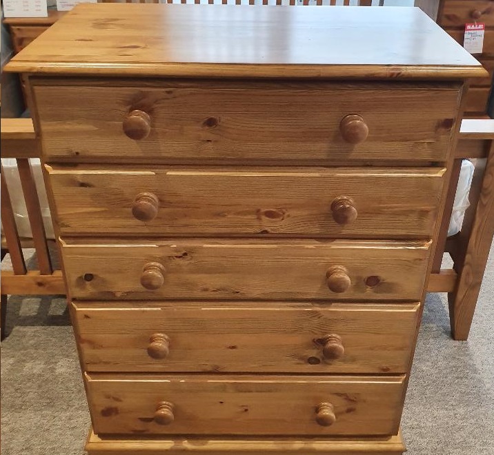 5 Drawer Chest of Drawers