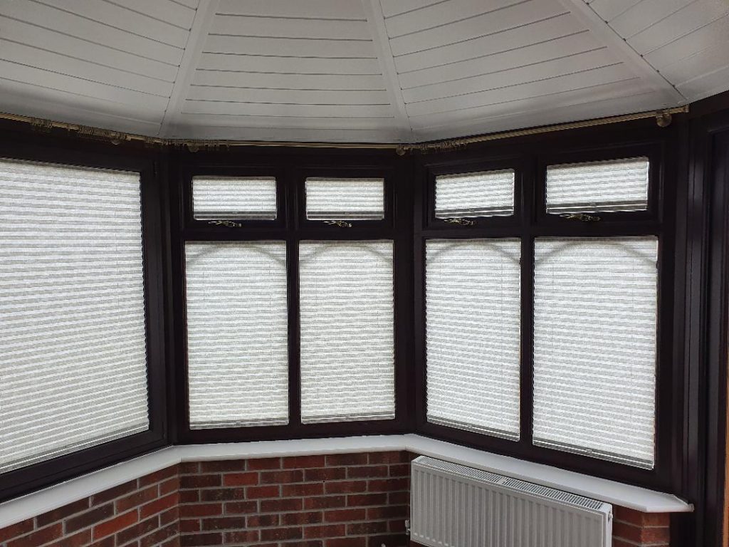 Pleated Conservatory Blinds