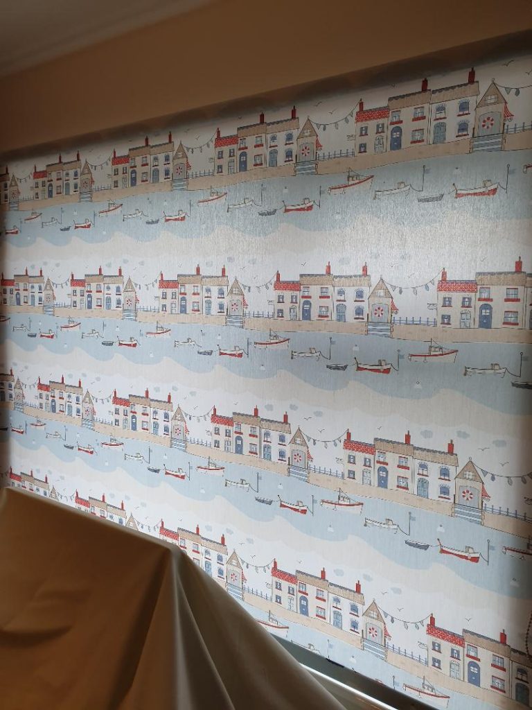 Seaside Pattern Roller Blind