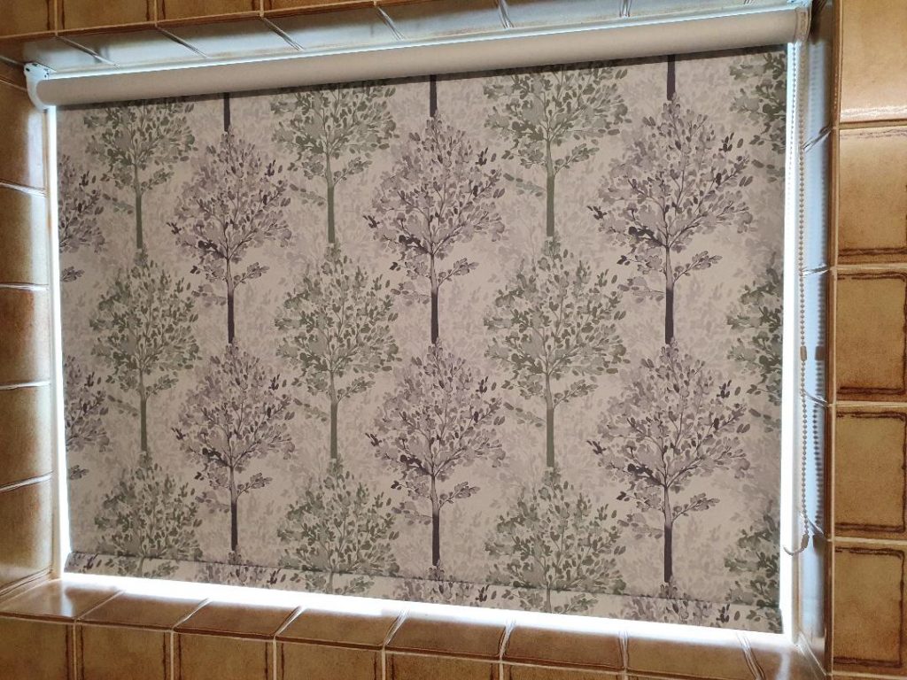 Tree Pattern Roller Blind