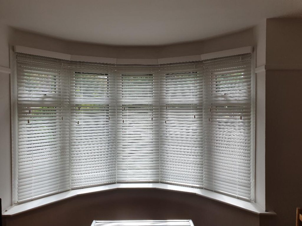 Venetian Blinds in Living Room