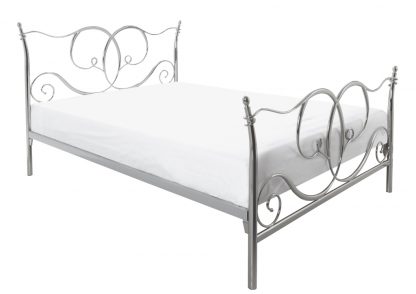 Warwick Nickel Bed Frame