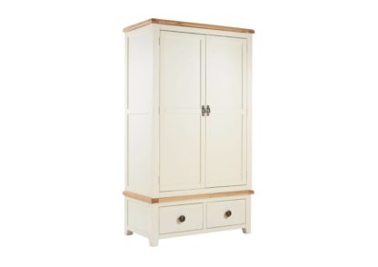 Maine 2 Door Oak Wardrobe