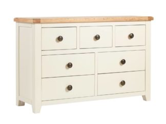 Maine 7 Drawer Oak Chest