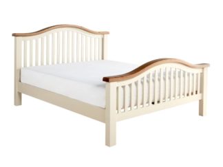 Maine High End Oak Wooden Bed