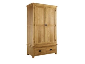 Minnesota 2 Door Oak Wardrobe