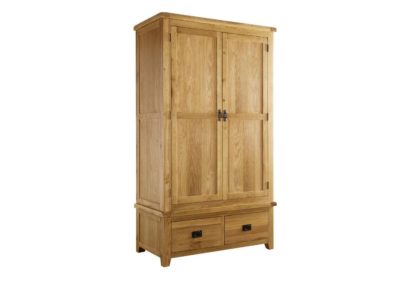 Minnesota 2 Door Oak Wardrobe