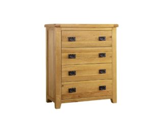 Minnesota 4 Drawer Oak Chest