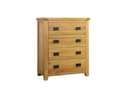 Minnesota 4 Drawer Oak Chest