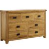 Minnesota 7 Drawer Oak Cabinet